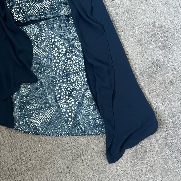 Revolve BCBGMaxAzria Urika Parisian Blue Assymetrical Dress - Picture 3 of 6